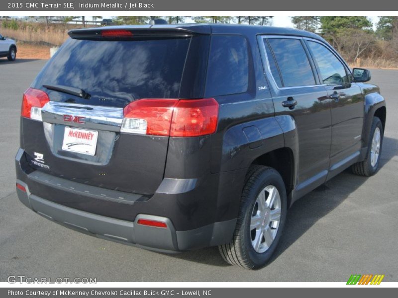 Iridium Metallic / Jet Black 2015 GMC Terrain SLE
