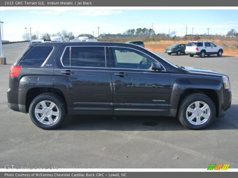 Iridium Metallic / Jet Black 2015 GMC Terrain SLE