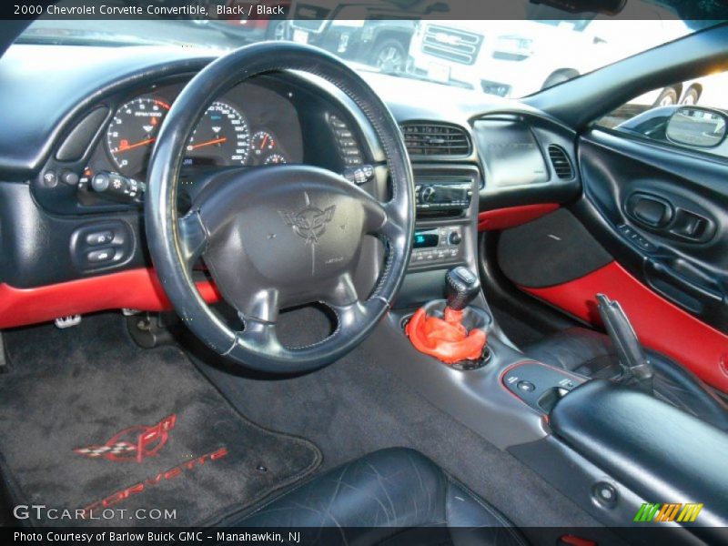 Black / Black 2000 Chevrolet Corvette Convertible
