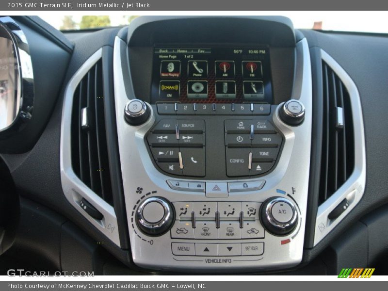 Iridium Metallic / Jet Black 2015 GMC Terrain SLE