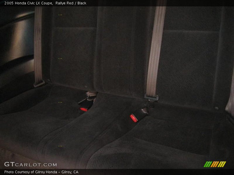 Rallye Red / Black 2005 Honda Civic LX Coupe