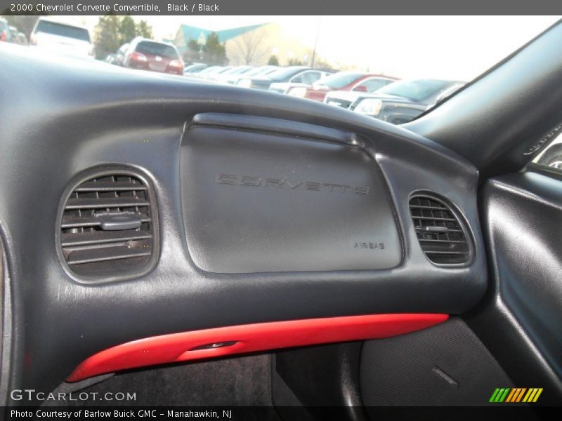 Black / Black 2000 Chevrolet Corvette Convertible