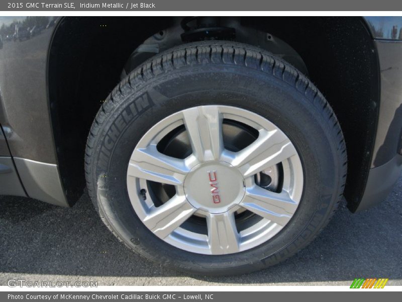 Iridium Metallic / Jet Black 2015 GMC Terrain SLE