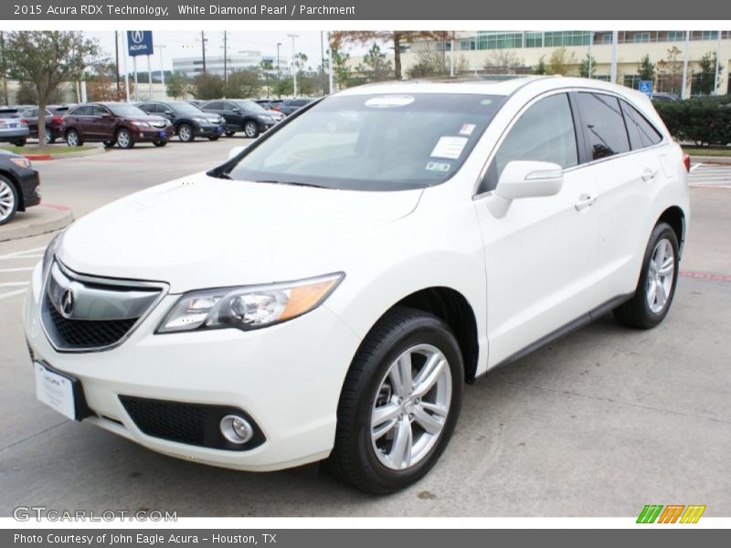 White Diamond Pearl / Parchment 2015 Acura RDX Technology