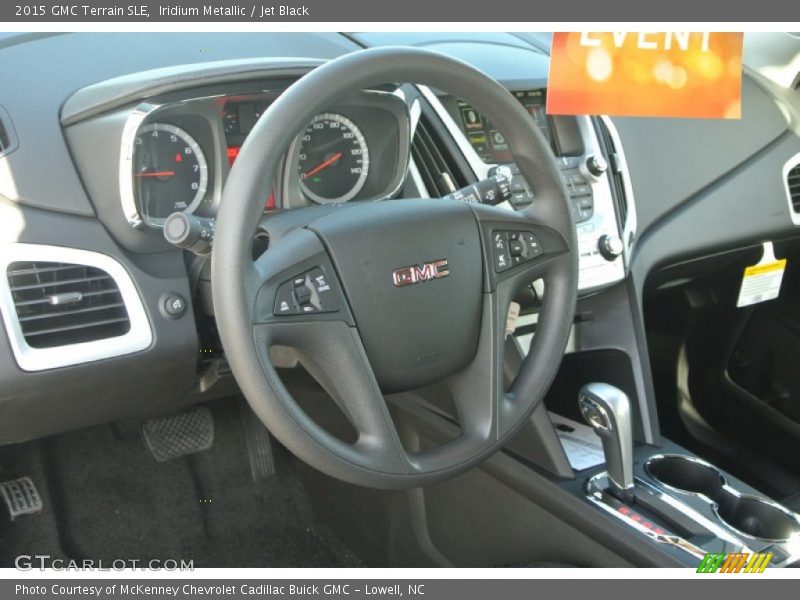 Iridium Metallic / Jet Black 2015 GMC Terrain SLE