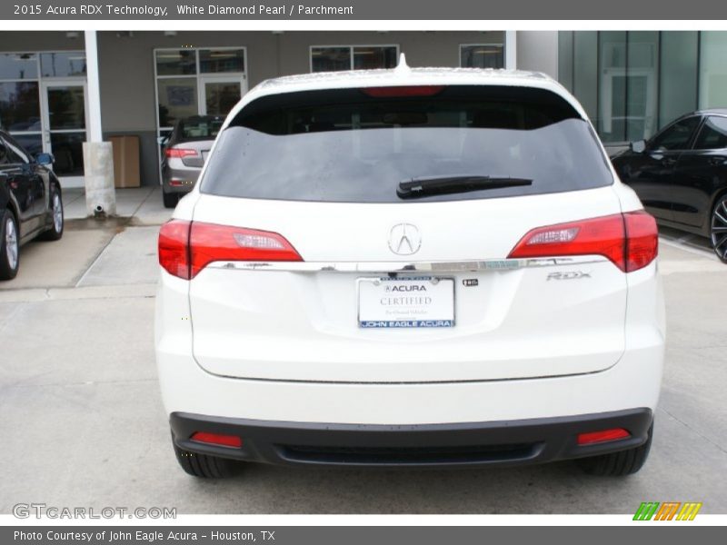 White Diamond Pearl / Parchment 2015 Acura RDX Technology