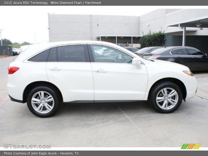 White Diamond Pearl / Parchment 2015 Acura RDX Technology