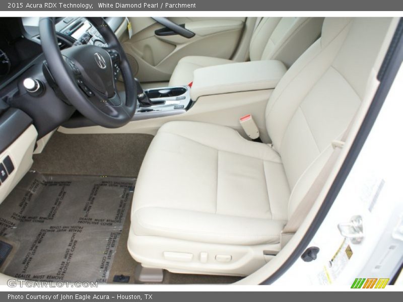 White Diamond Pearl / Parchment 2015 Acura RDX Technology