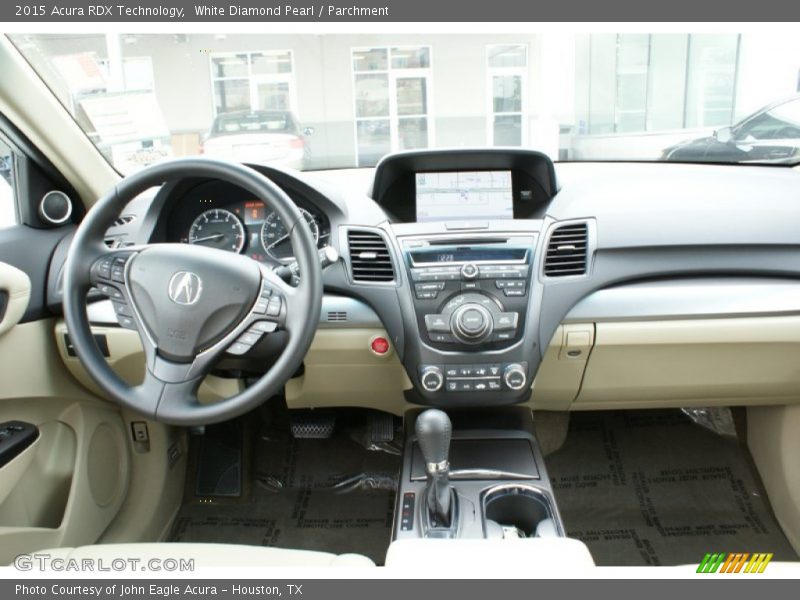 White Diamond Pearl / Parchment 2015 Acura RDX Technology