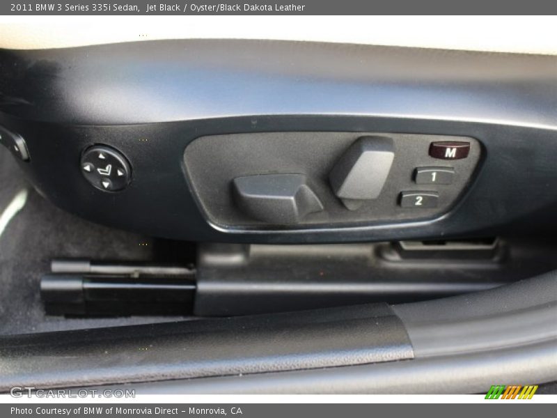 Jet Black / Oyster/Black Dakota Leather 2011 BMW 3 Series 335i Sedan