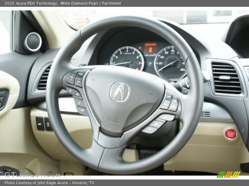 White Diamond Pearl / Parchment 2015 Acura RDX Technology