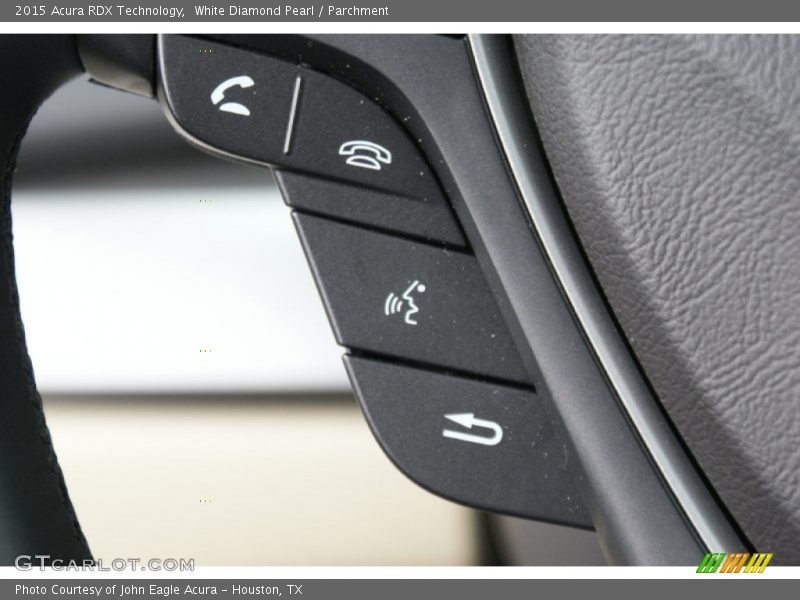 White Diamond Pearl / Parchment 2015 Acura RDX Technology