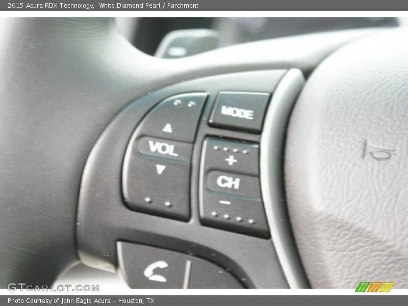 White Diamond Pearl / Parchment 2015 Acura RDX Technology
