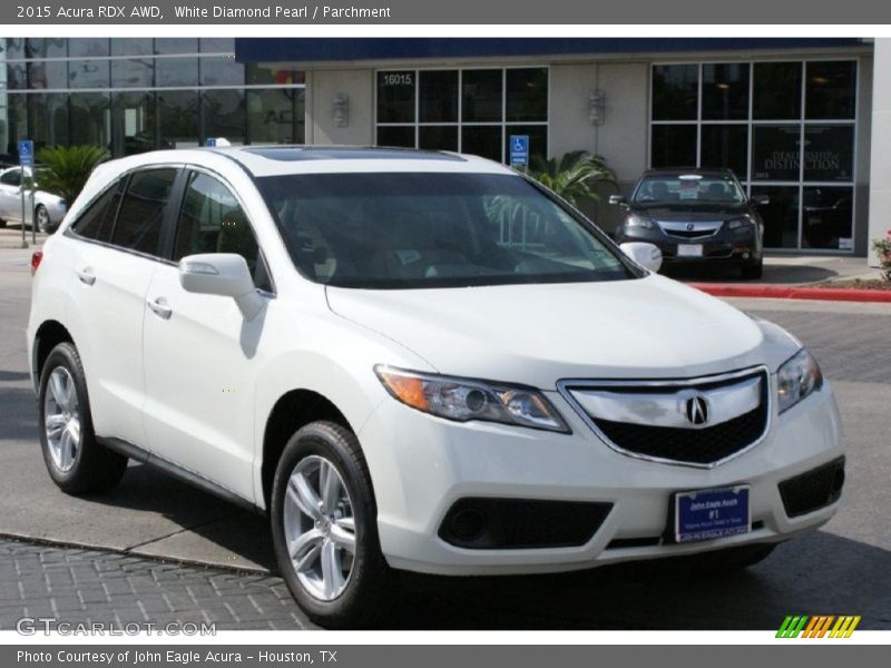 White Diamond Pearl / Parchment 2015 Acura RDX AWD