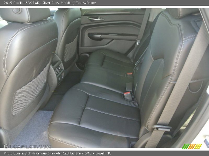 Silver Coast Metallic / Ebony/Ebony 2015 Cadillac SRX FWD