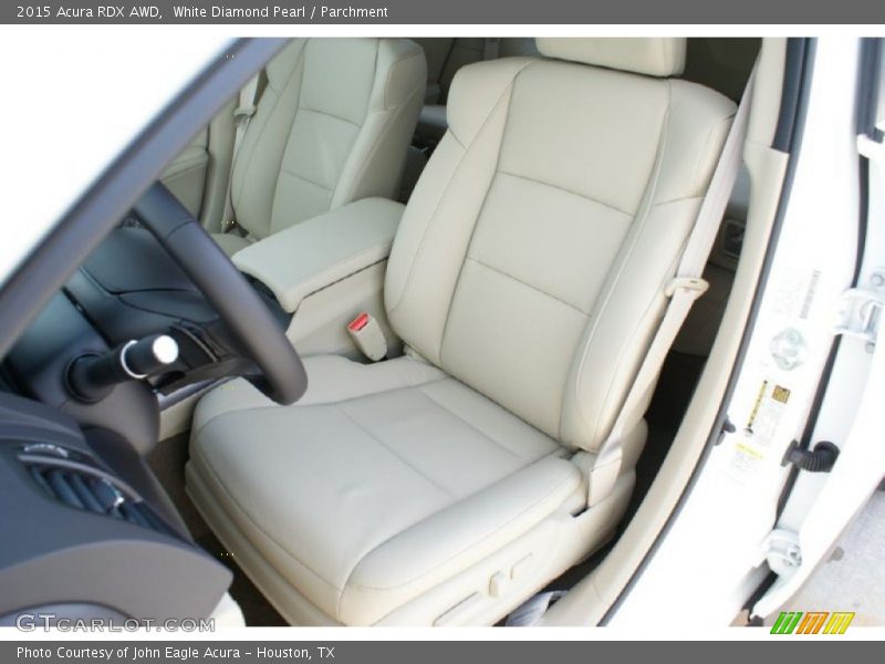 White Diamond Pearl / Parchment 2015 Acura RDX AWD