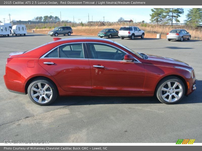  2015 ATS 2.5 Luxury Sedan Red Obsession Tintcoat