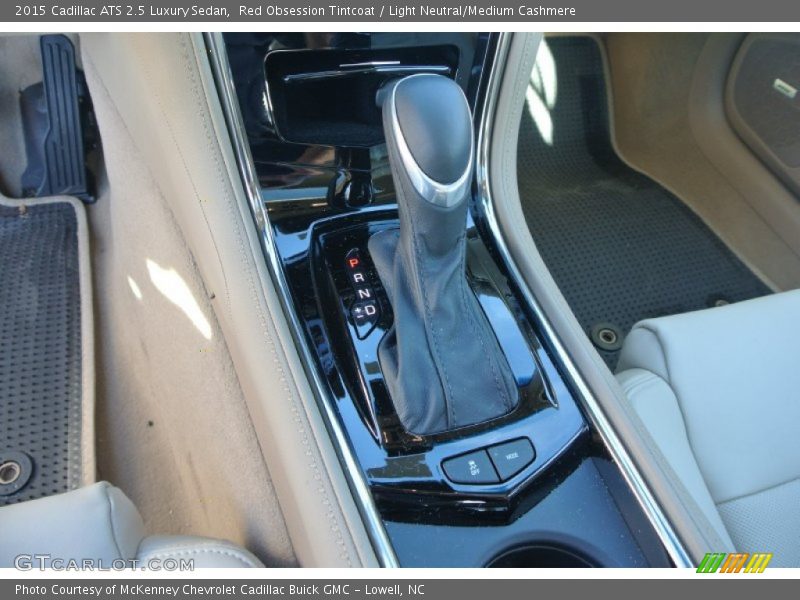 Red Obsession Tintcoat / Light Neutral/Medium Cashmere 2015 Cadillac ATS 2.5 Luxury Sedan