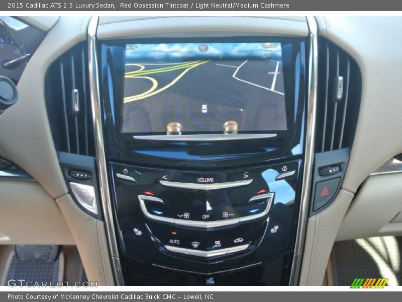 Red Obsession Tintcoat / Light Neutral/Medium Cashmere 2015 Cadillac ATS 2.5 Luxury Sedan