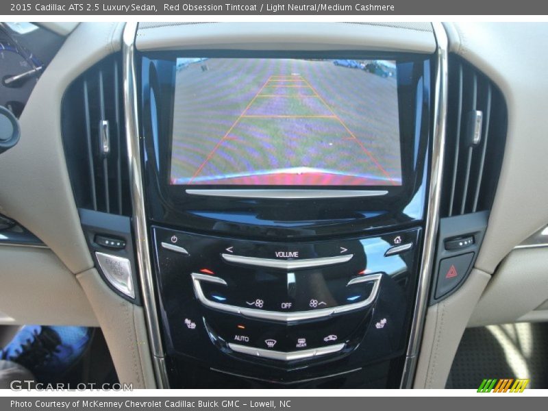Red Obsession Tintcoat / Light Neutral/Medium Cashmere 2015 Cadillac ATS 2.5 Luxury Sedan