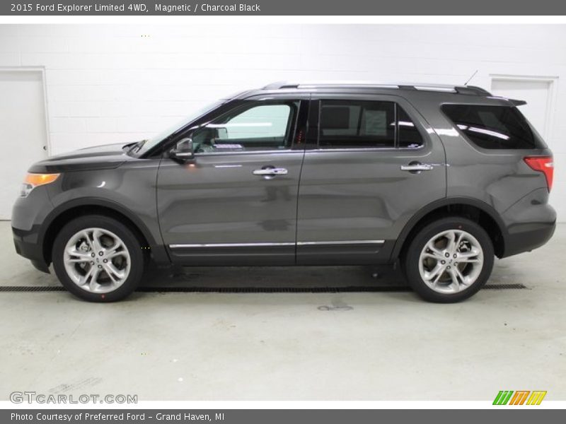 Magnetic / Charcoal Black 2015 Ford Explorer Limited 4WD