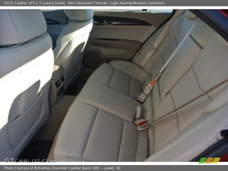 Red Obsession Tintcoat / Light Neutral/Medium Cashmere 2015 Cadillac ATS 2.5 Luxury Sedan