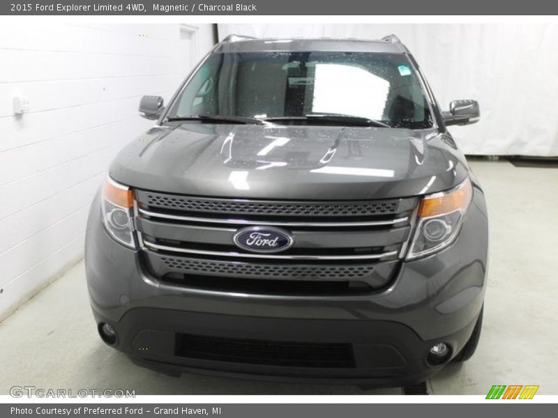 Magnetic / Charcoal Black 2015 Ford Explorer Limited 4WD