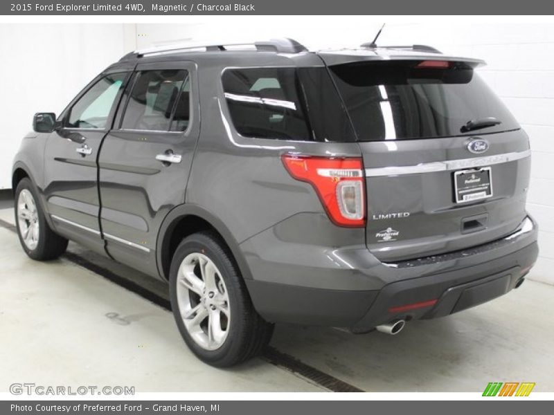 Magnetic / Charcoal Black 2015 Ford Explorer Limited 4WD