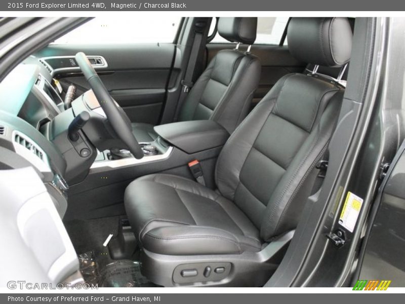 Magnetic / Charcoal Black 2015 Ford Explorer Limited 4WD