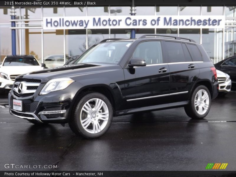 Black / Black 2015 Mercedes-Benz GLK 350 4Matic