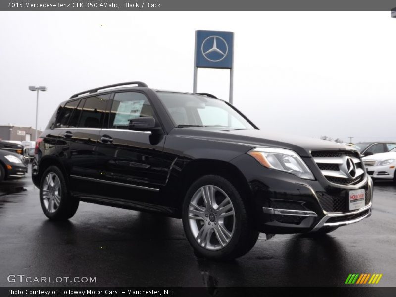 Black / Black 2015 Mercedes-Benz GLK 350 4Matic