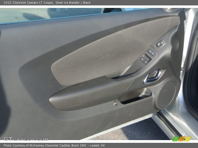Silver Ice Metallic / Black 2015 Chevrolet Camaro LT Coupe
