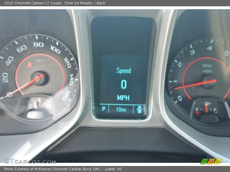 Silver Ice Metallic / Black 2015 Chevrolet Camaro LT Coupe