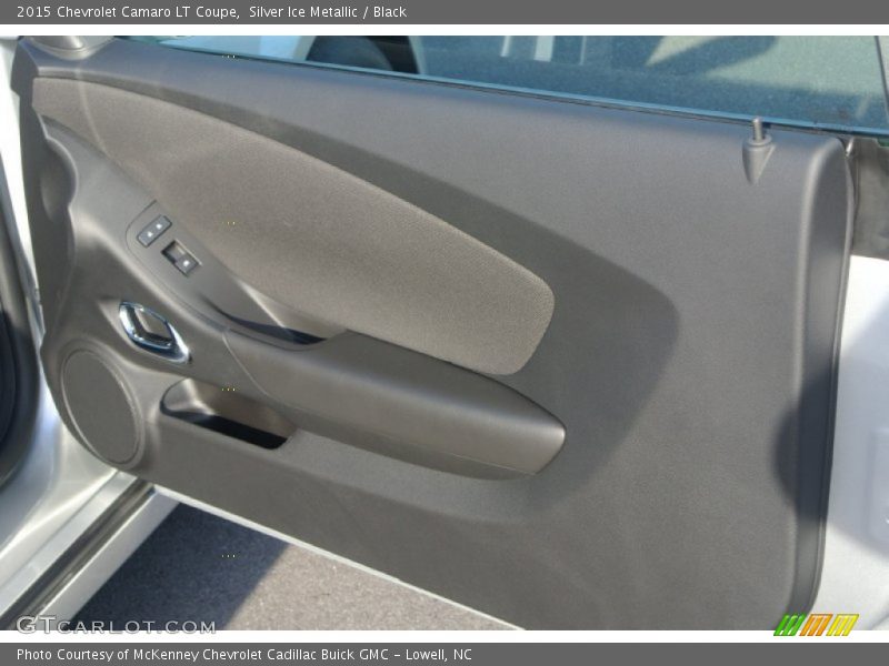 Silver Ice Metallic / Black 2015 Chevrolet Camaro LT Coupe