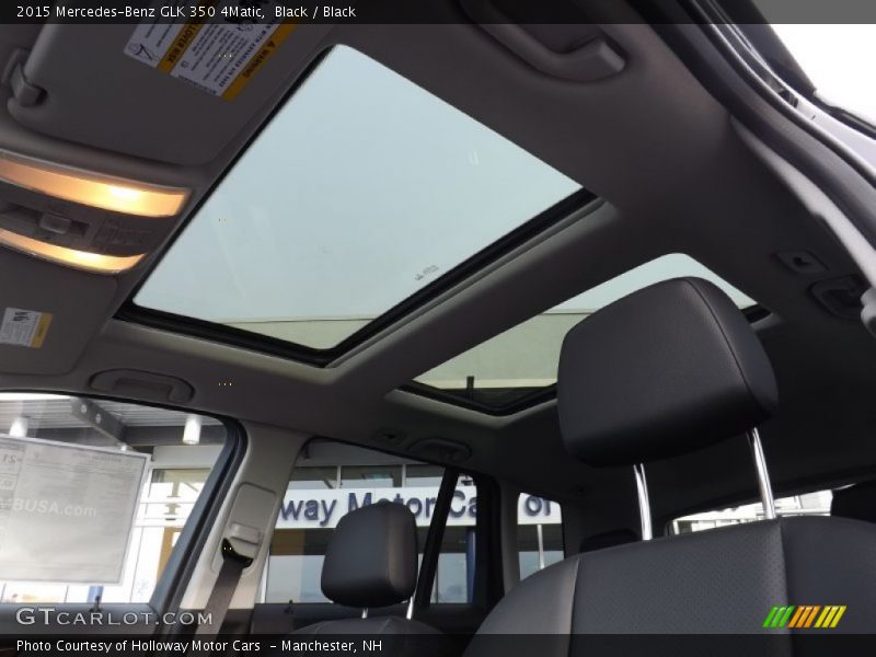 Black / Black 2015 Mercedes-Benz GLK 350 4Matic