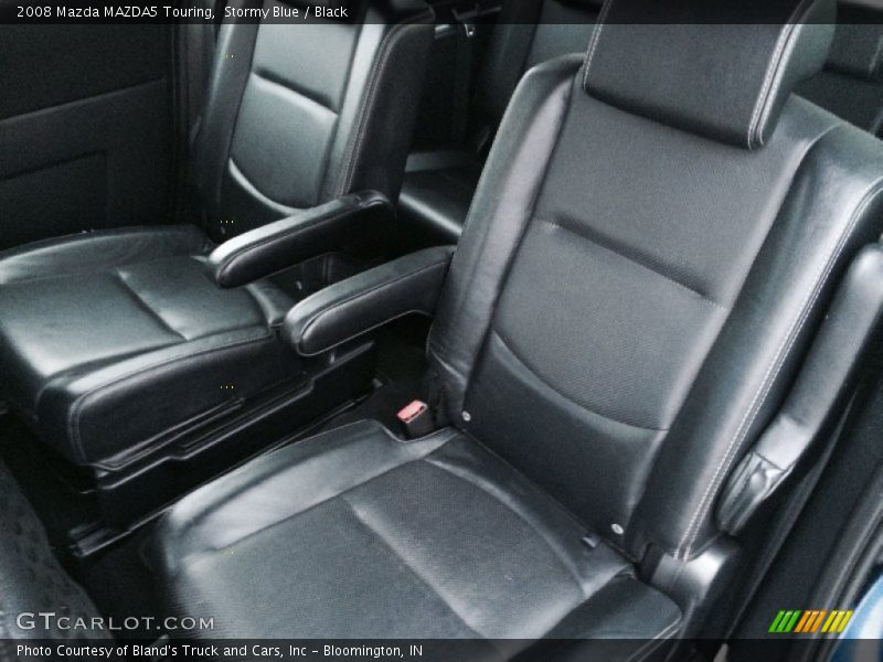 Stormy Blue / Black 2008 Mazda MAZDA5 Touring