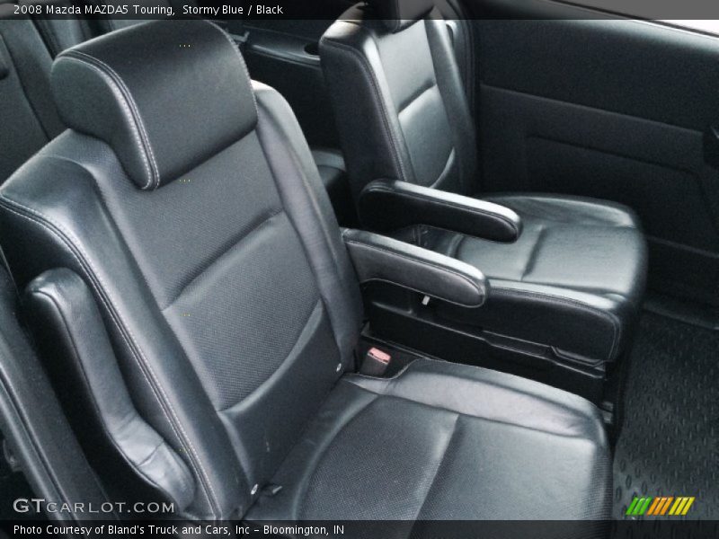 Stormy Blue / Black 2008 Mazda MAZDA5 Touring