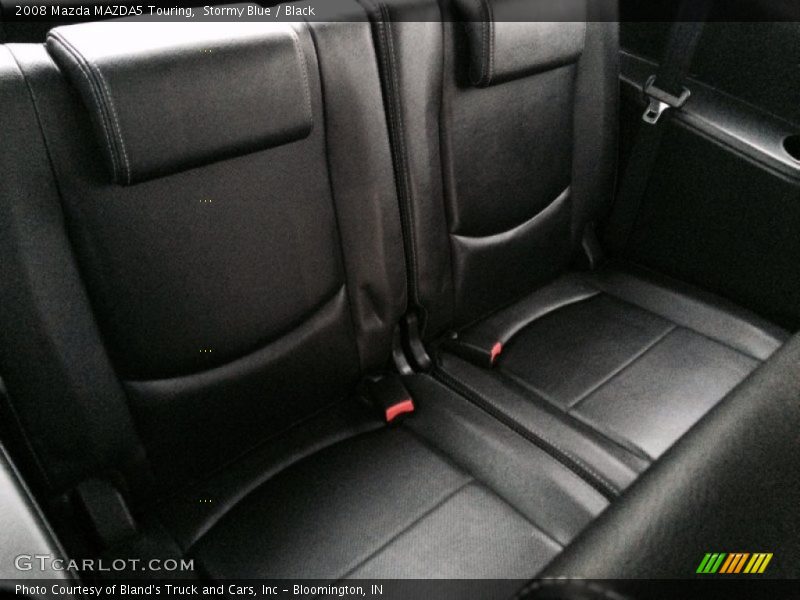 Stormy Blue / Black 2008 Mazda MAZDA5 Touring