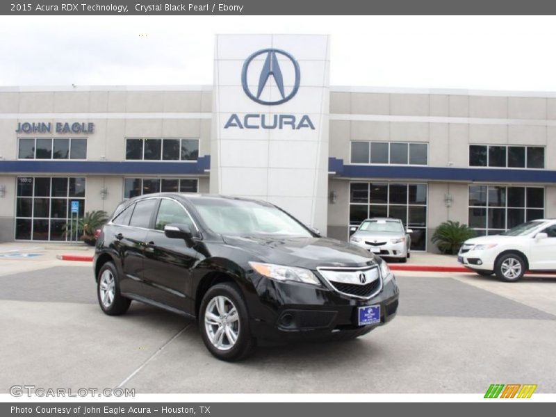 Crystal Black Pearl / Ebony 2015 Acura RDX Technology