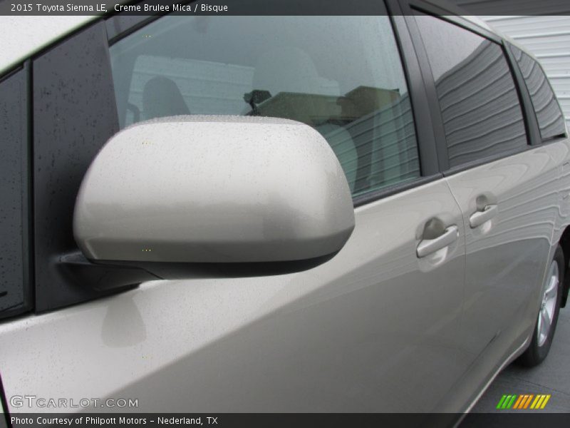 Creme Brulee Mica / Bisque 2015 Toyota Sienna LE