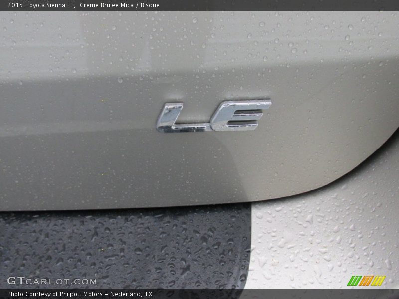 Creme Brulee Mica / Bisque 2015 Toyota Sienna LE
