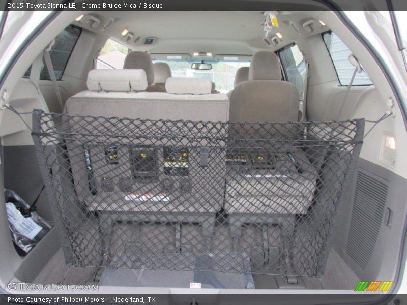 Creme Brulee Mica / Bisque 2015 Toyota Sienna LE