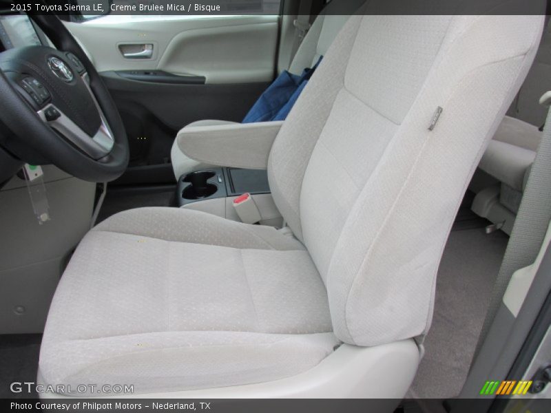 Creme Brulee Mica / Bisque 2015 Toyota Sienna LE
