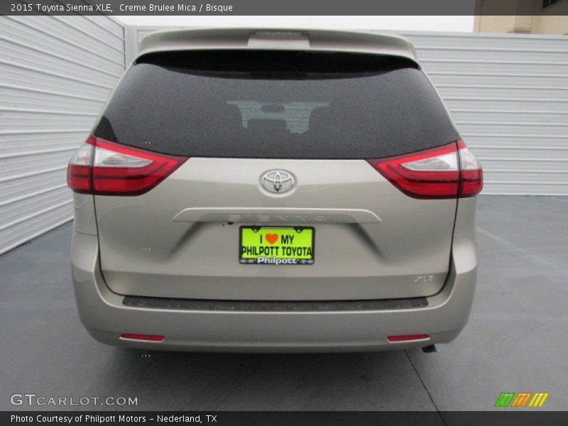 Creme Brulee Mica / Bisque 2015 Toyota Sienna XLE