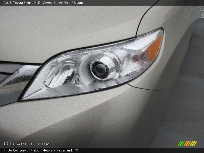 Creme Brulee Mica / Bisque 2015 Toyota Sienna XLE