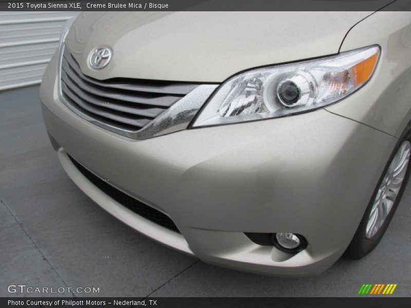 Creme Brulee Mica / Bisque 2015 Toyota Sienna XLE