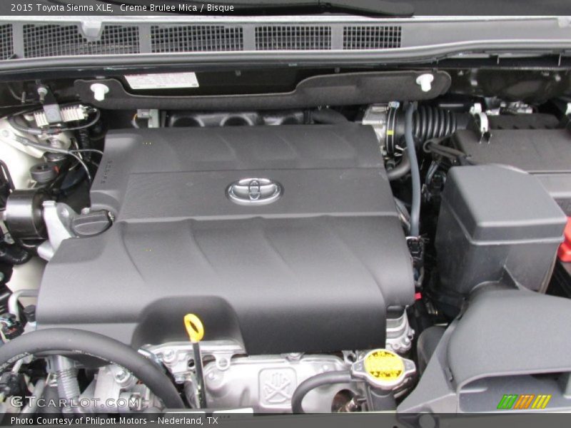 Creme Brulee Mica / Bisque 2015 Toyota Sienna XLE