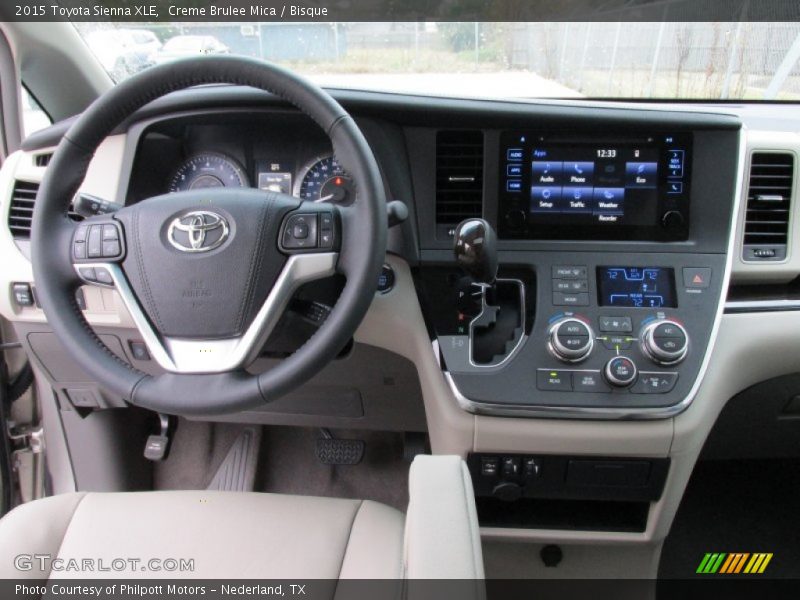 Creme Brulee Mica / Bisque 2015 Toyota Sienna XLE