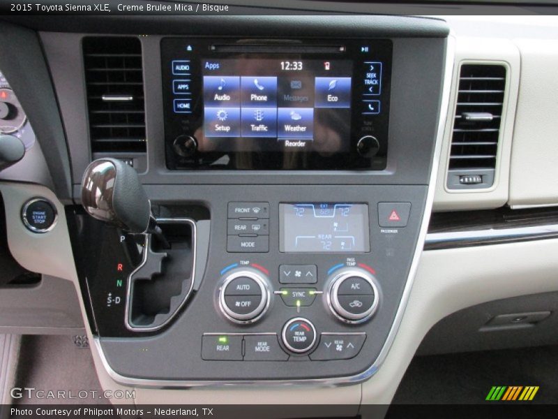 Creme Brulee Mica / Bisque 2015 Toyota Sienna XLE