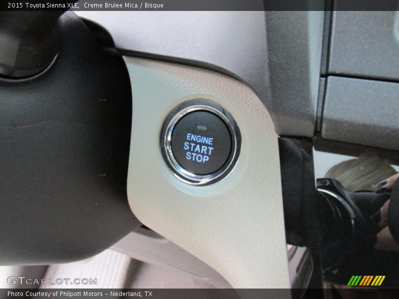 Creme Brulee Mica / Bisque 2015 Toyota Sienna XLE